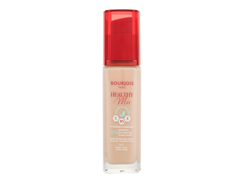 BOURJOIS Paris Healthy Mix Clean & Vegan Radiant Foundation makiažo pagrindas