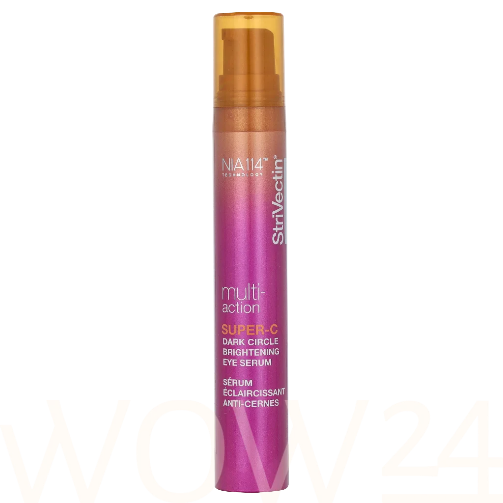 StriVectin Strivectin Super-C Dark Circle Brightening Eye Serum 15 ml natūrali veido odos priežiūros priemonė