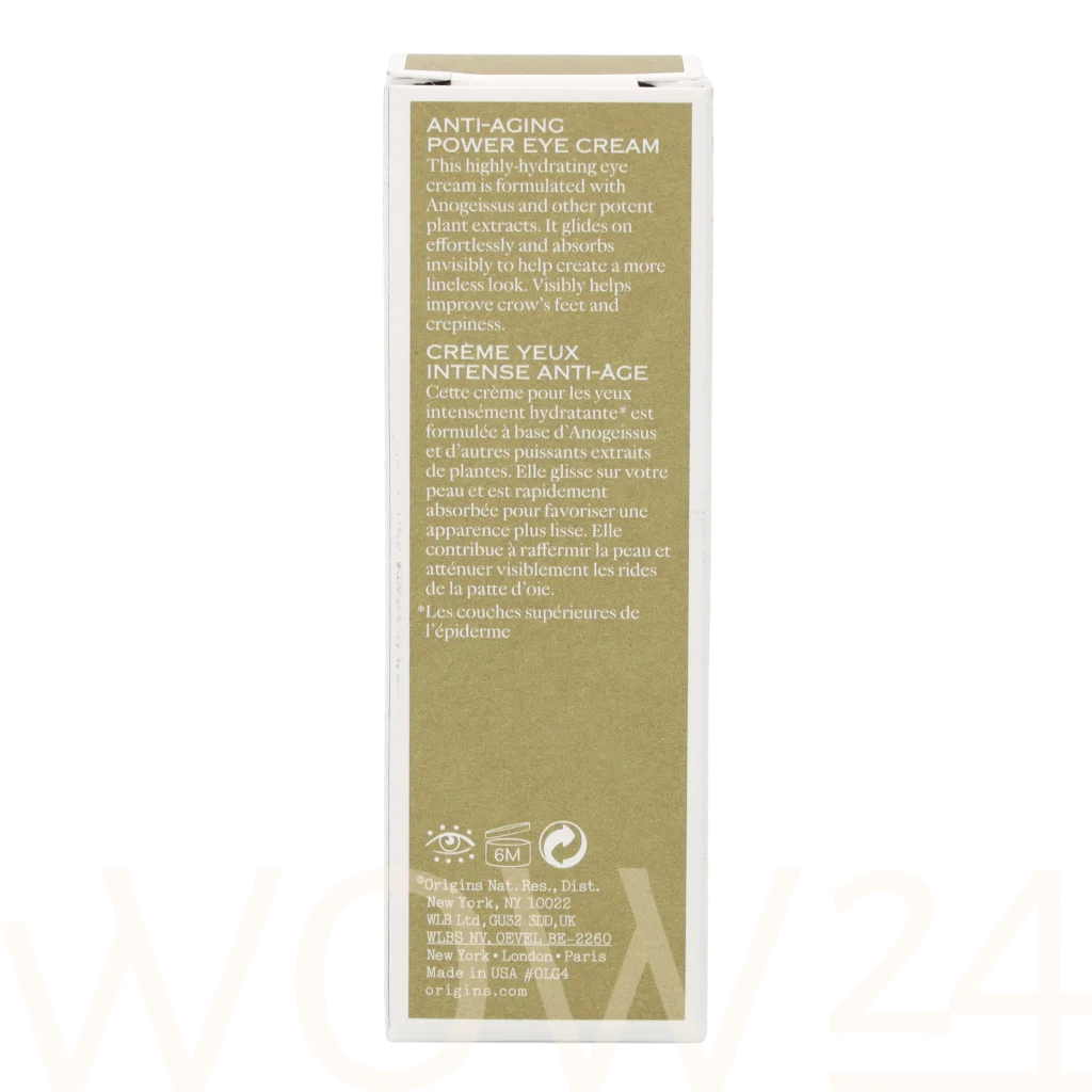 Origins Origins Plantscription Anti-Aging Power Eye Cream 15 ml paakių kremas