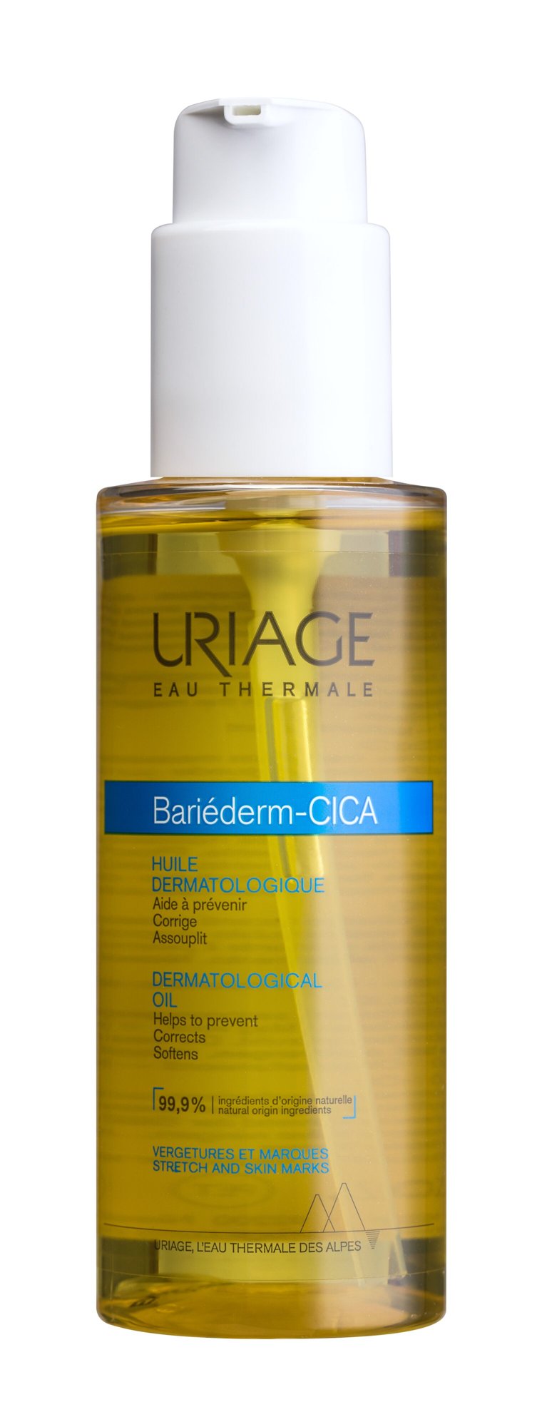 Uriage Bariéderm Dermatological CICA-Oil 100ml priemonė celiulitui ir strijoms