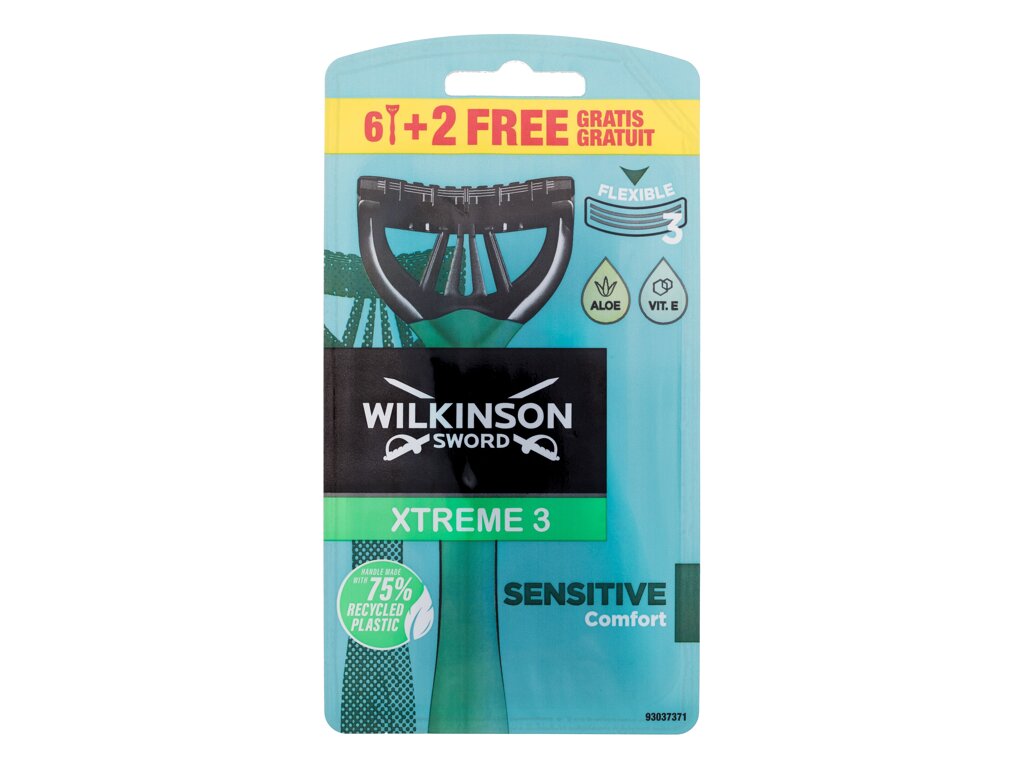 Wilkinson Sword Xtreme 3 Sensitive Comfort skustuvas