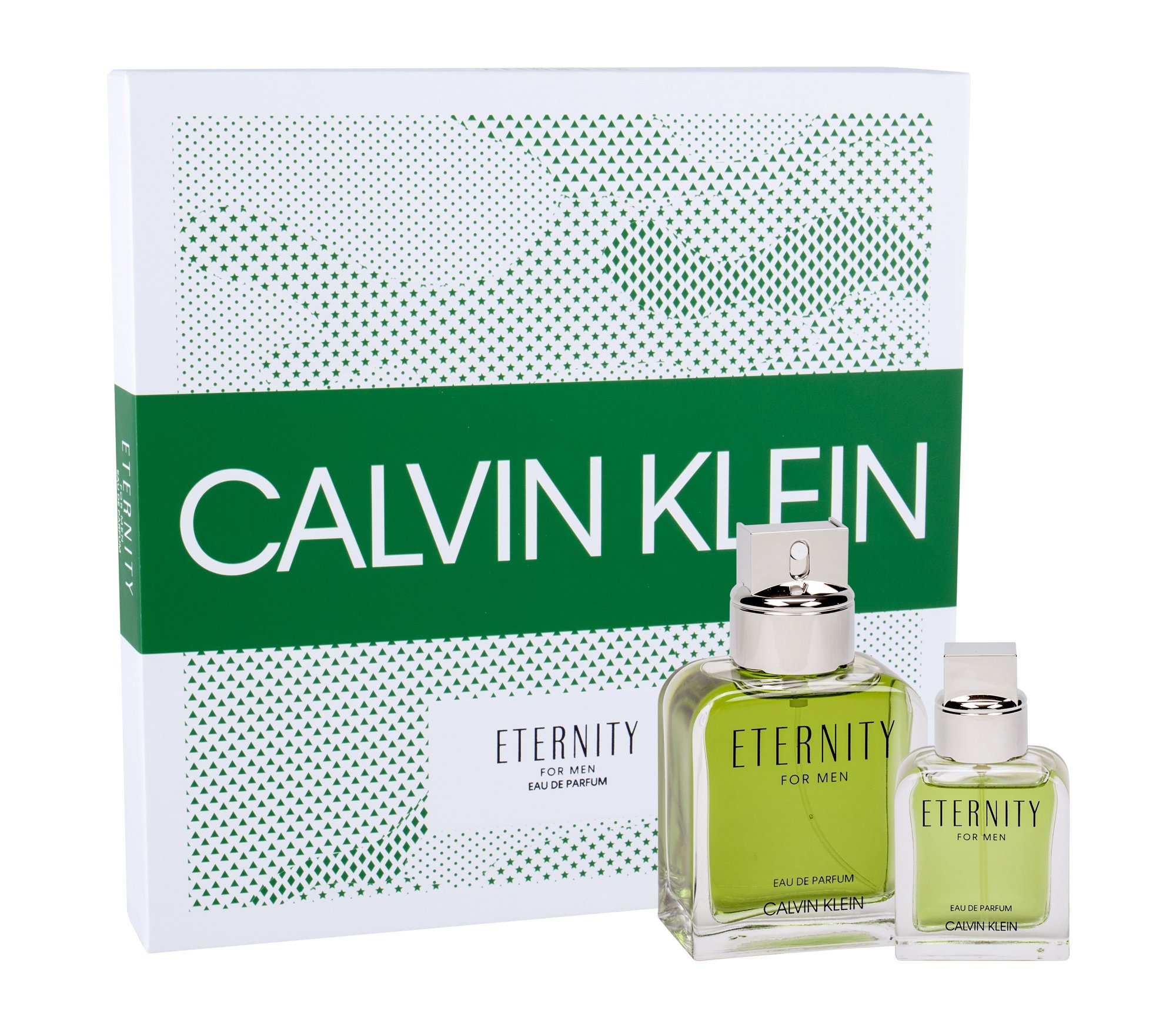 Calvin Klein Eternity 100ml Edp 100 ml + Edp 30 ml kvepalai Vyrams EDP Rinkinys (Pažeista pakuotė)