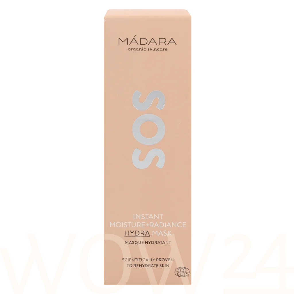 Madara Madara Sos Hydra Moisture+ Radiance Mask Veido kaukė Moterims