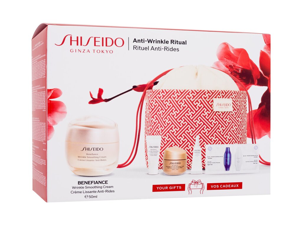 Shiseido Benefiance Anti-Wrinkle Ritual dieninis kremas