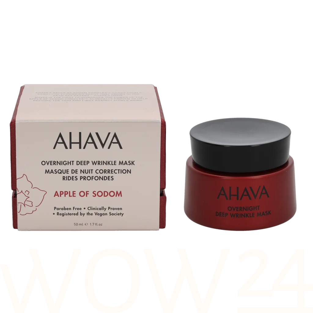 AHAVA Ahava Apple of Sodom Overnight Deep Wrinkle Mask 50 ml Veido kaukė