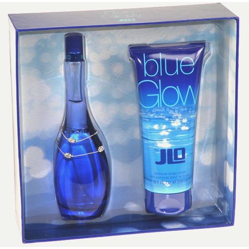 Jennifer Lopez Blue Glow by J.LO 100ml Edt 100ml + 200ml Body lotion kvepalai Moterims EDT Rinkinys