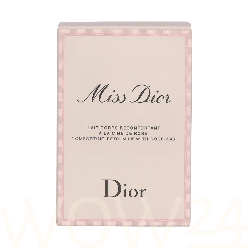 Dior Dior Miss Dior Comforting Body Lotion With Rose Wax Miss Dior Rose Lait Corps Kūno odos drėkinimo priemonė Moterims