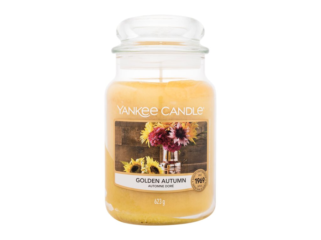 Yankee Candle Golden Autumn 623g Kvepalai Unisex Scented Candle