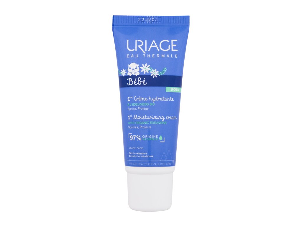 Uriage B&eacute;b&eacute; 1st Moisturizing Cream Dieninis kremas 40 ml Damaged box