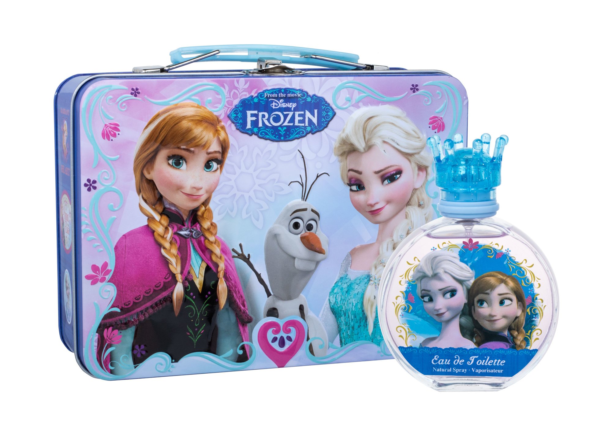 Disney Frozen 100ml Edt 100 ml + metal box Kvepalai Vaikams EDT Rinkinys