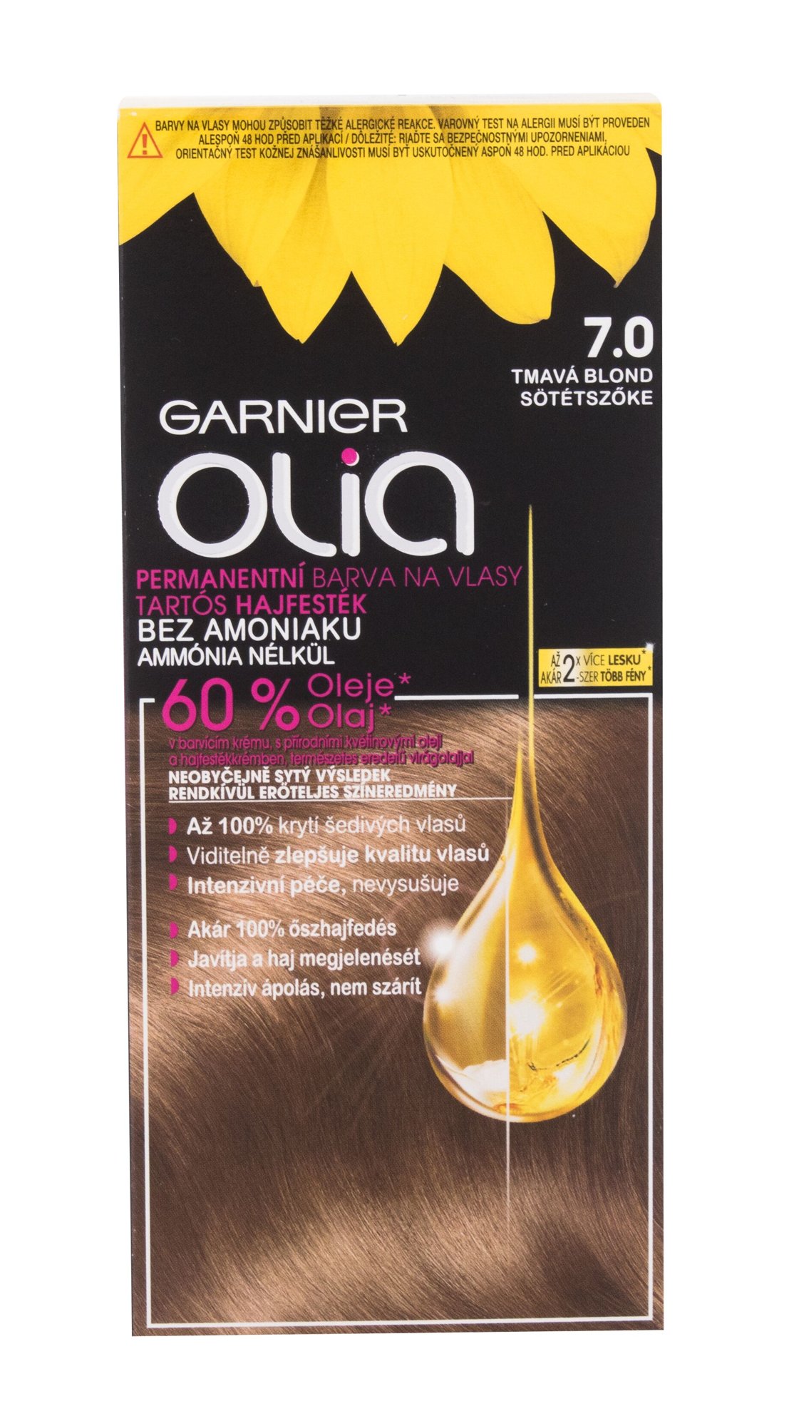 Garnier Olia 50g plaukų dažai (Pažeista pakuotė)