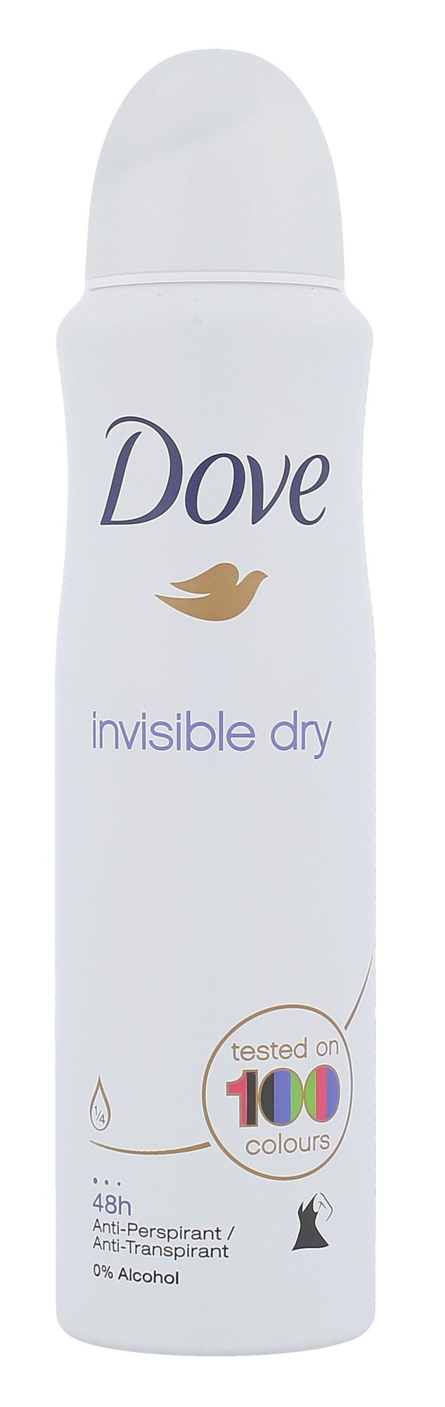 Dove Invisible Dry 150ml antipersperantas (Pažeista pakuotė)