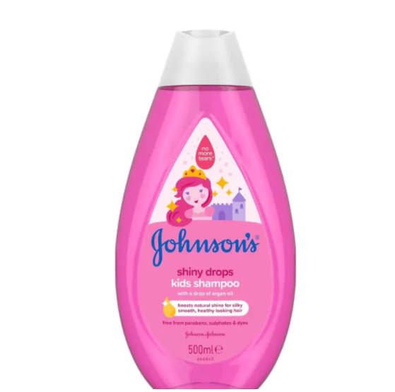 Johnsons Baby Shiny Drops šampūnas