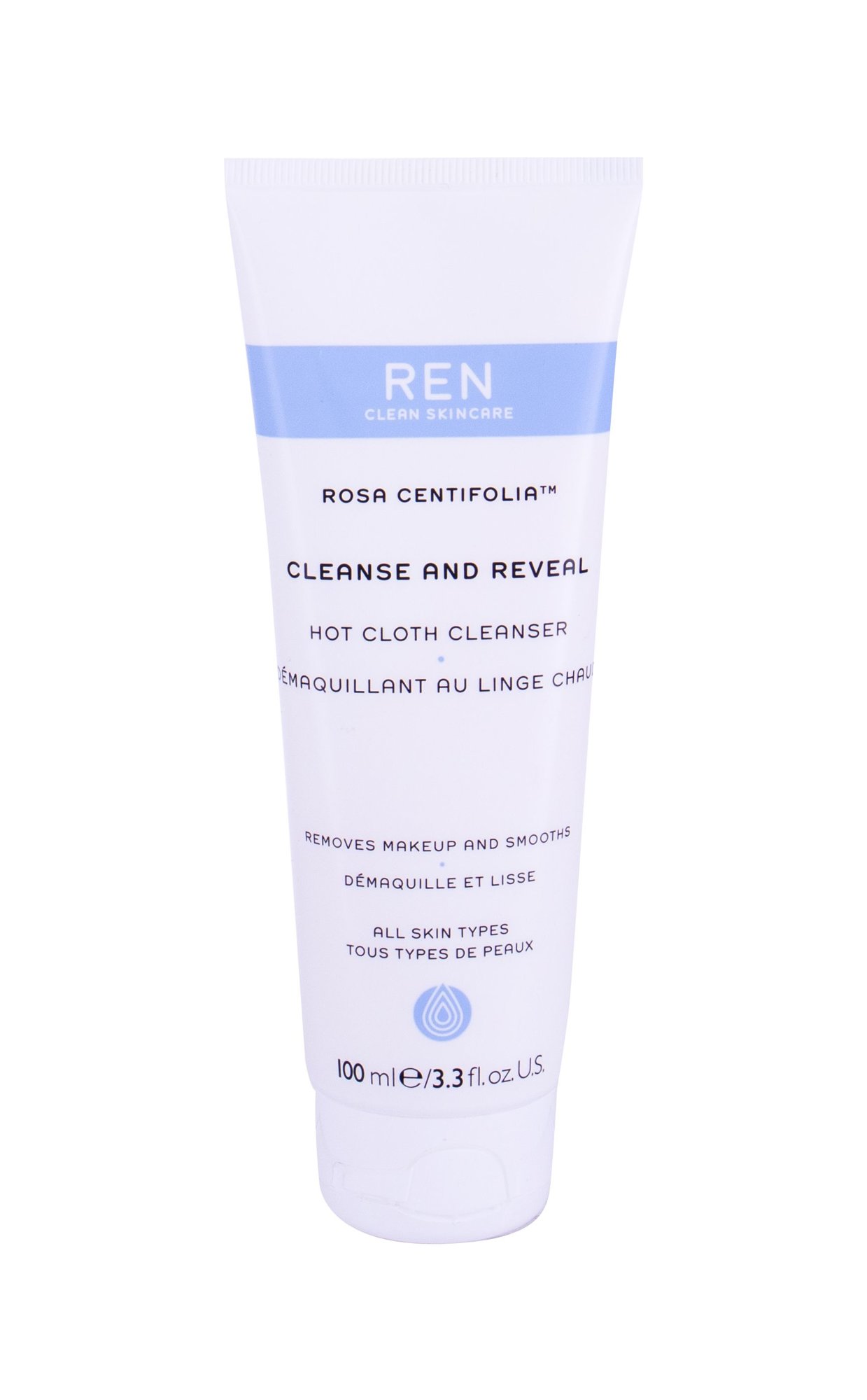 Ren Clean Skincare Rosa Centifolia Cleanse And Reveal veido gelis