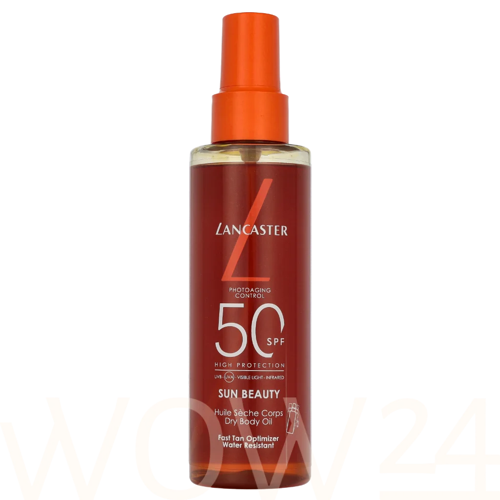 Lancaster Lancaster Sun Beauty Fast Tan Optimizer Satin Dry Oil High Protection SPF50 150 ml Vyrams