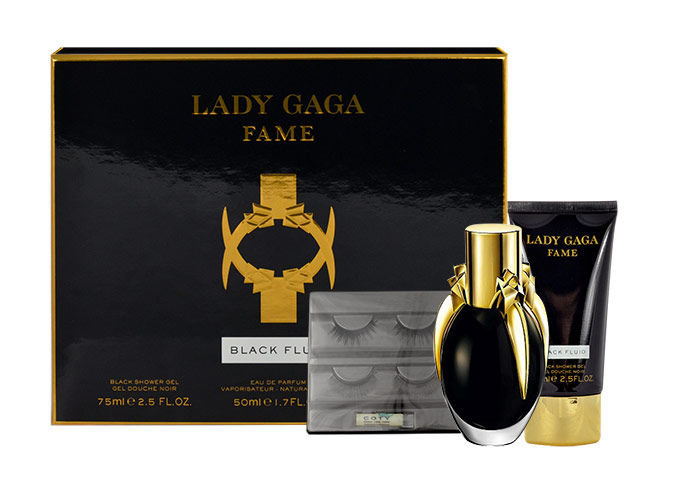 Lady Gaga Lady Gaga Fame 50ml Edp 50ml + 75ml showergel +  synthetic eyelashes Kvepalai Moterims EDP Rinkinys