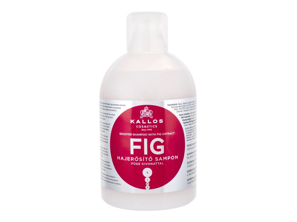 Kallos Cosmetics Fig 1000ml šampūnas (Pažeista pakuotė)