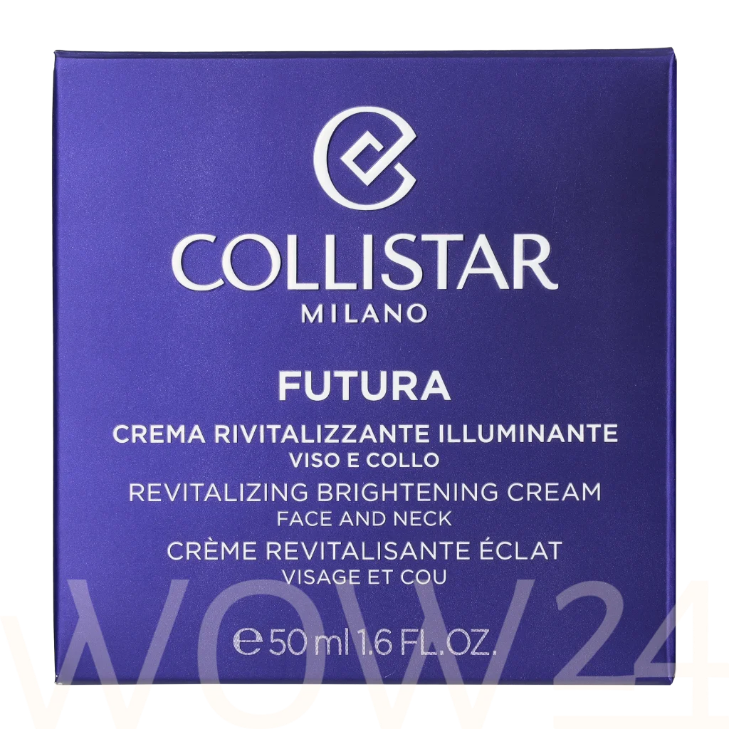 Collistar Futura Revitalizing Brightening Cream Veido priežiūra nuo senėjimo Moterims