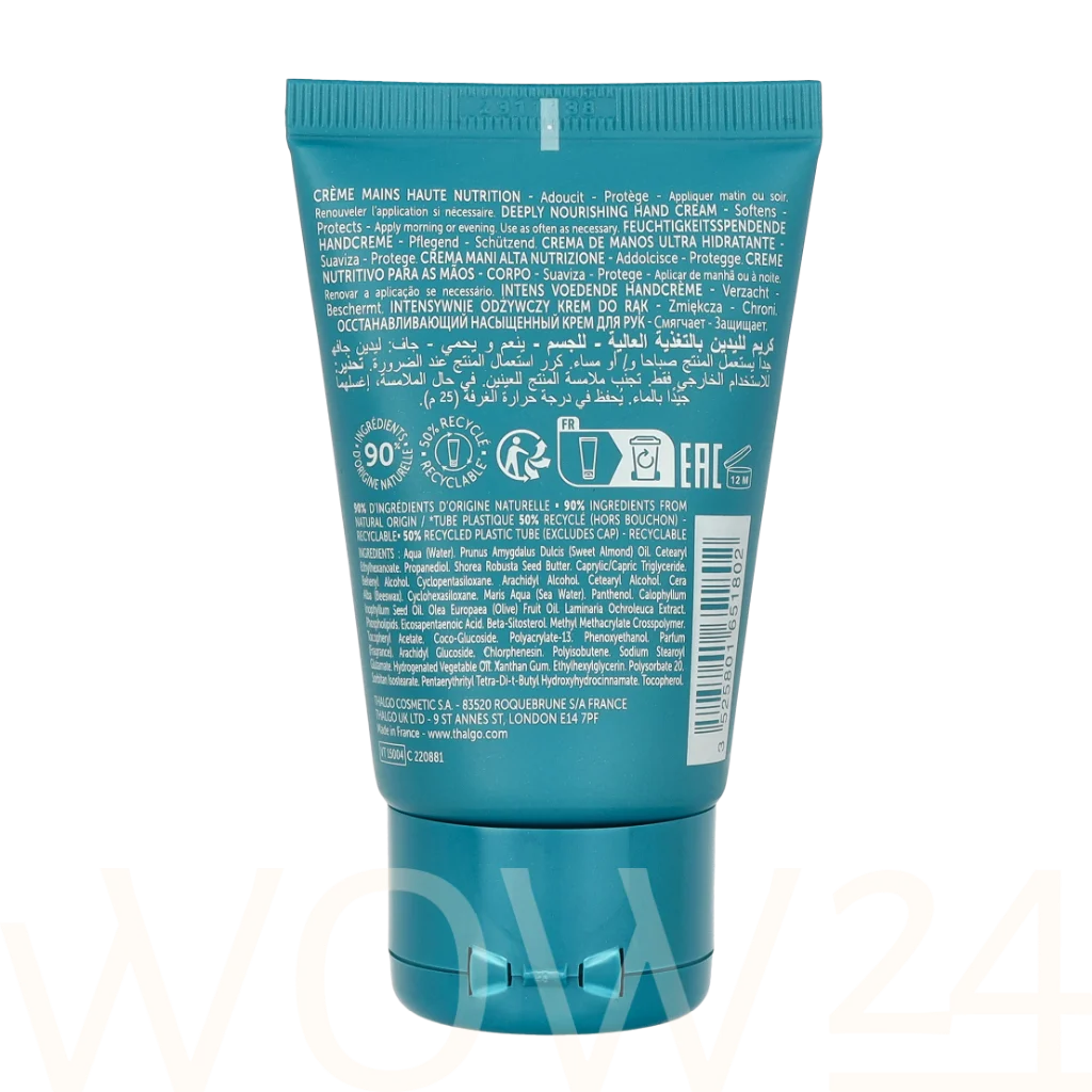 Thalgo Thalgo Deeply Nourishing Hand Cream 50 ml rankų kremas