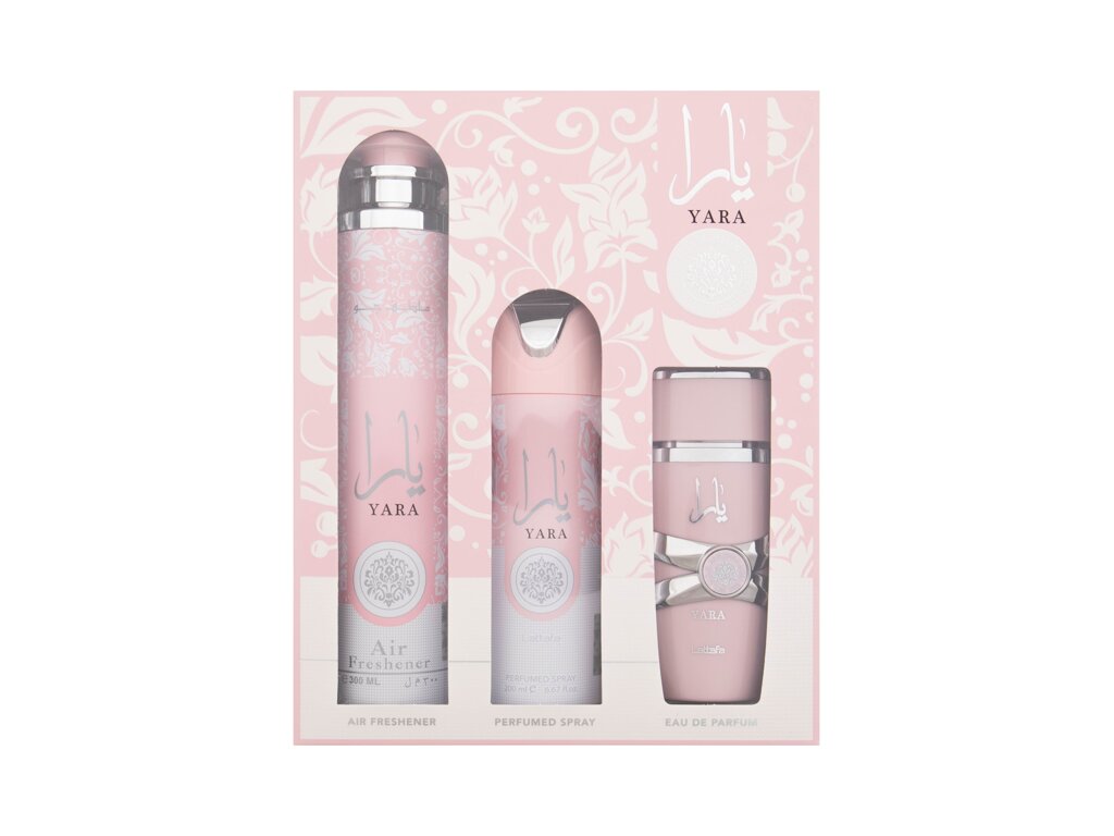 Lattafa perfumes Yara Eau De Parfum 100 ml Damaged box Set