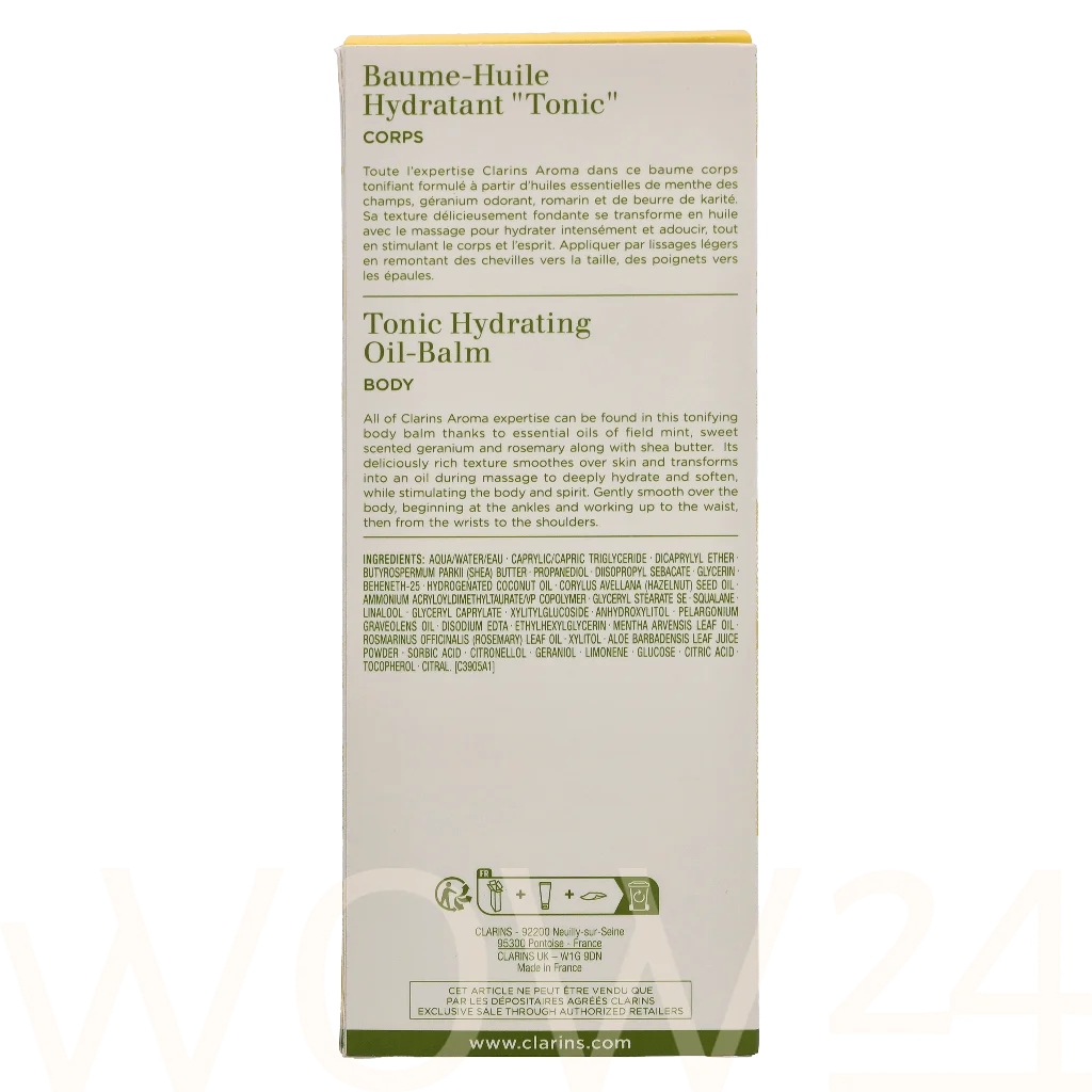 Clarins Clarins Tonic Body Balm 200 ml kūno kremas
