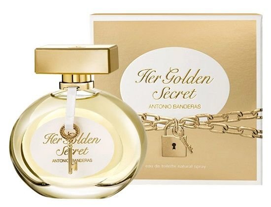 Antonio Banderas Her Golden Secret 50ml Kvepalai Moterims EDT (Pažeista pakuotė)