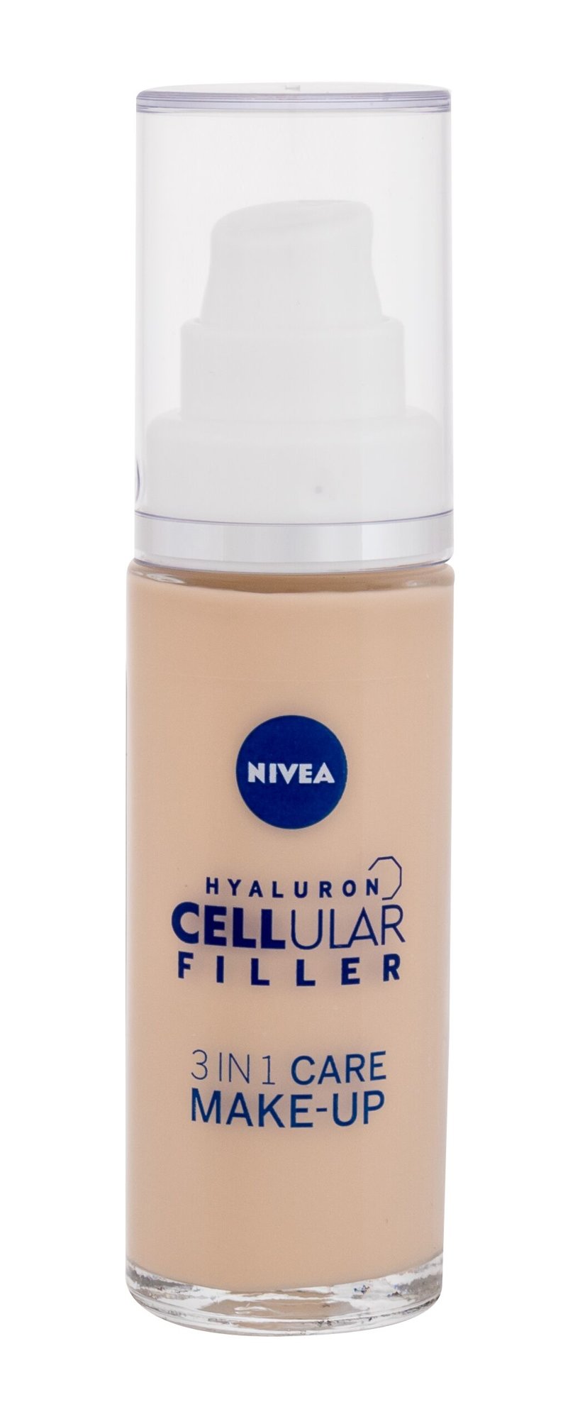 Nivea Hyaluron Cellular Filler 3in1 Care & Color 30ml dieninis kremas (Pažeista pakuotė)