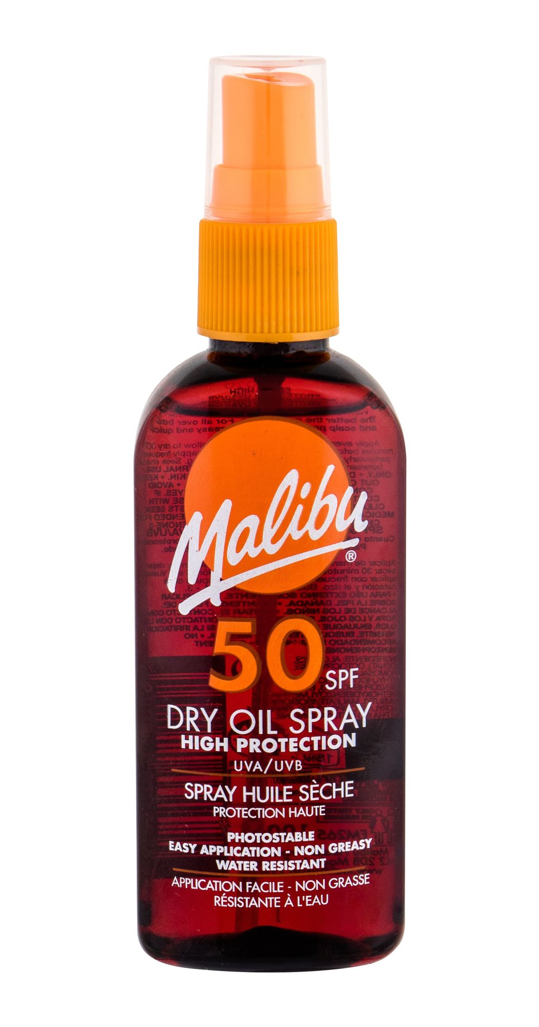 Malibu Dry Oil Spray įdegio losjonas