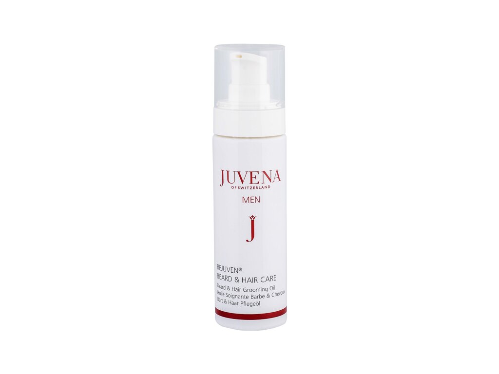 Juvena Rejuven® Men Beard & Hair Grooming Oil 50ml barzdos aliejus (Pažeista pakuotė)