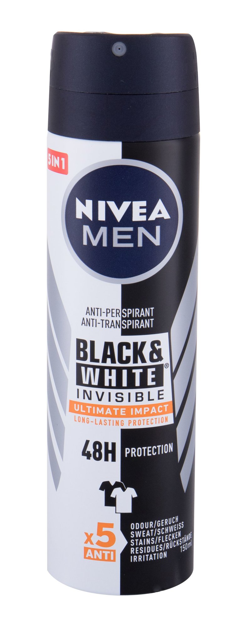 Nivea Men Invisible For Black & White Ultimate Impact antipersperantas