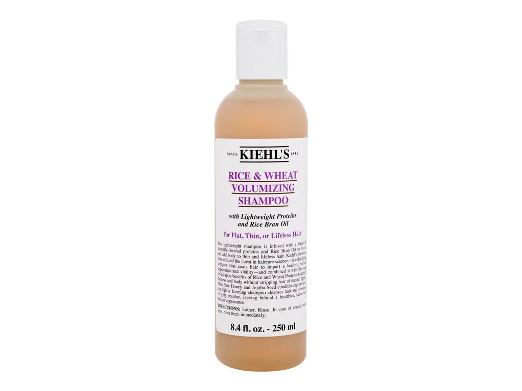 Kiehl&acute;s Rice & Wheat Volumizing Shampoo &scaron;ampūnas