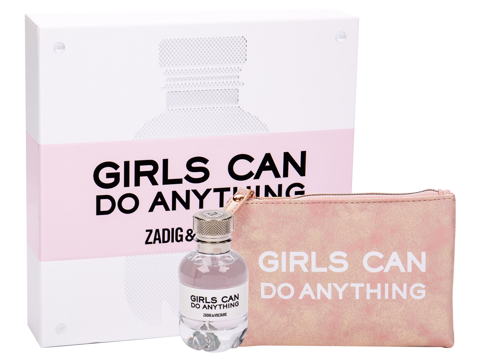 Zadig & Voltaire Girls Can Do Anything 50ml NIŠINIAI Edp 50 ml + Cosmetic Bag Kvepalai Moterims EDP Rinkinys