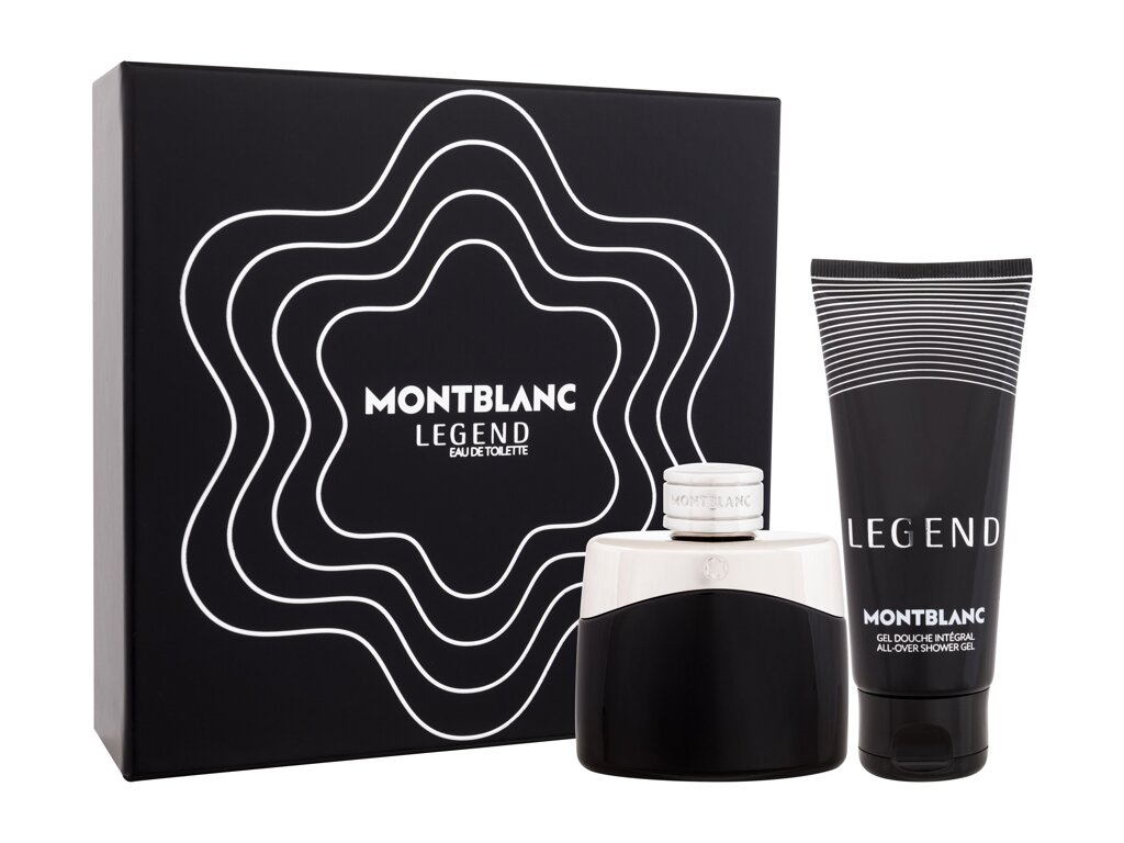 Montblanc Legend 50ml Edt 50 ml + Shower Gel 100 ml Kvepalai Vyrams EDT Rinkinys