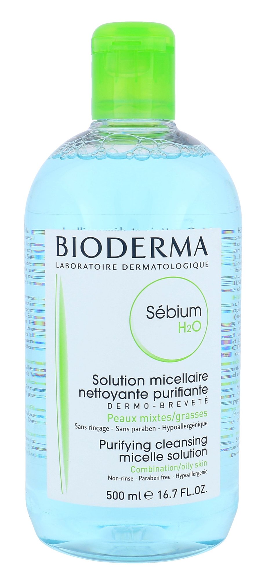 BIODERMA Sébium 500ml micelinis vanduo (Pažeista pakuotė)