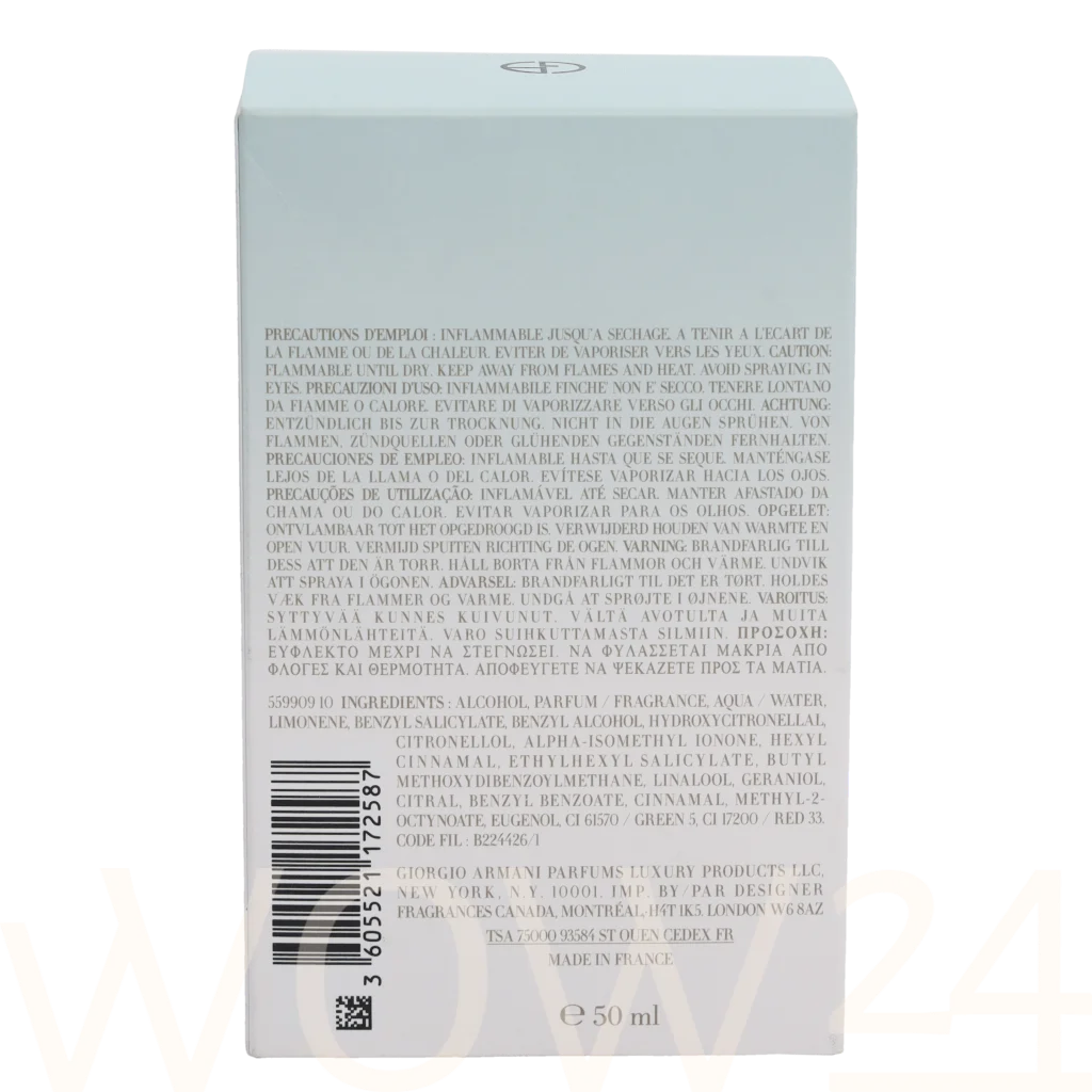 Armani Armani Acqua Di Gioia Edp Spray 50 ml kvepalai Moterims EDP