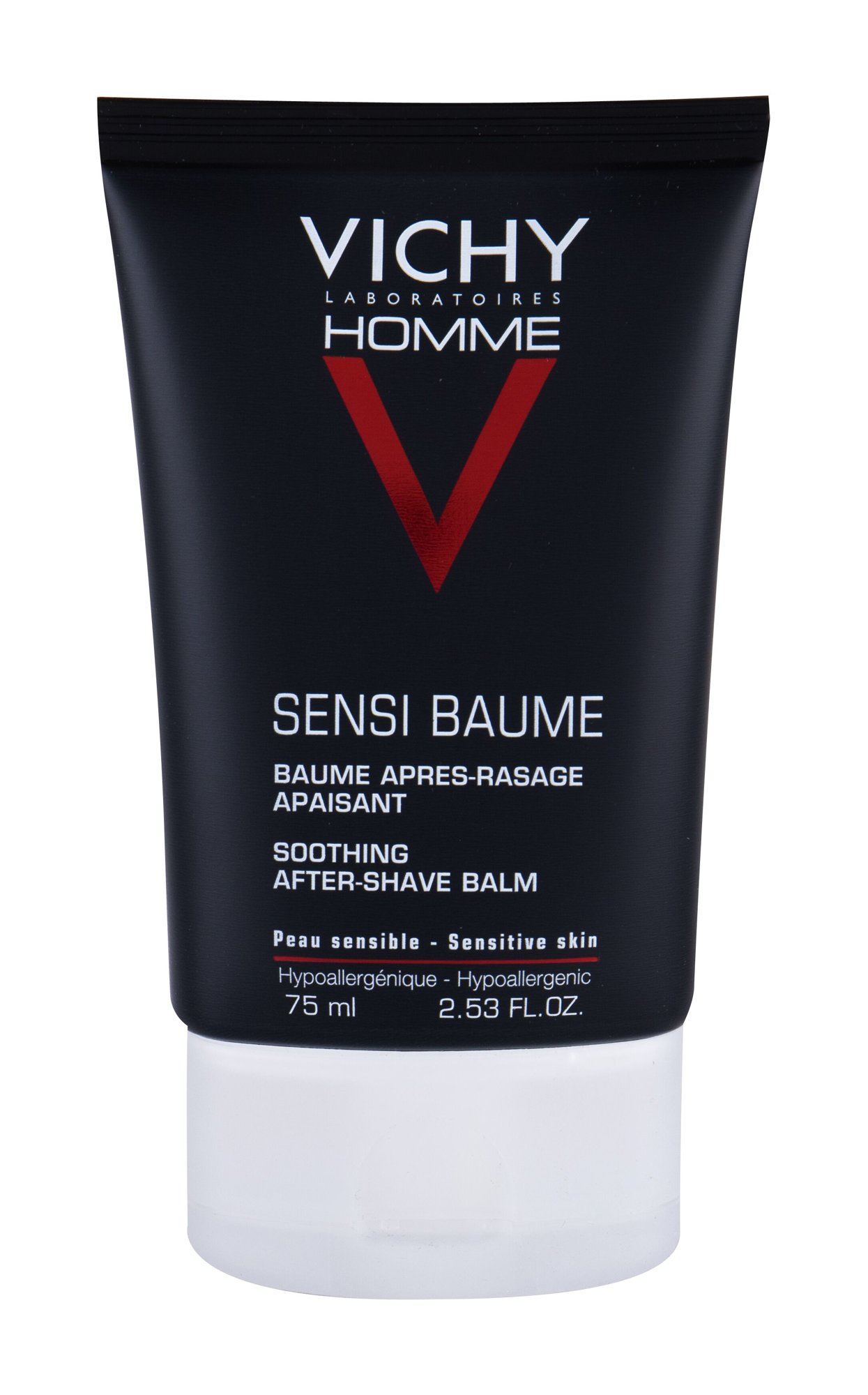 Vichy Homme Sensi-Baume Ca 75ml balzamas po skutimosi (Pažeista pakuotė)