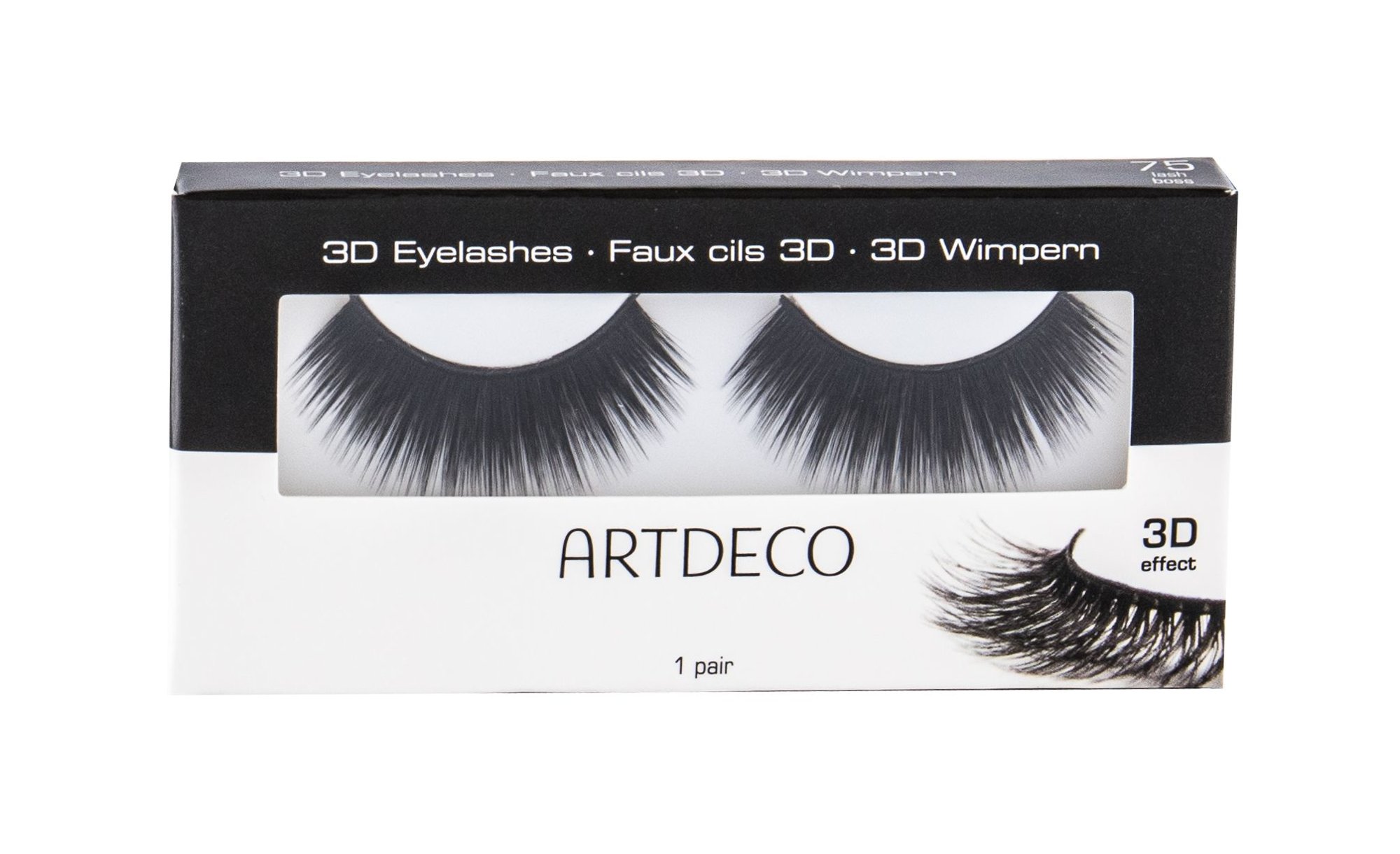 Artdeco 3D Eyelashes 1vnt dirbtinės blakstienos
