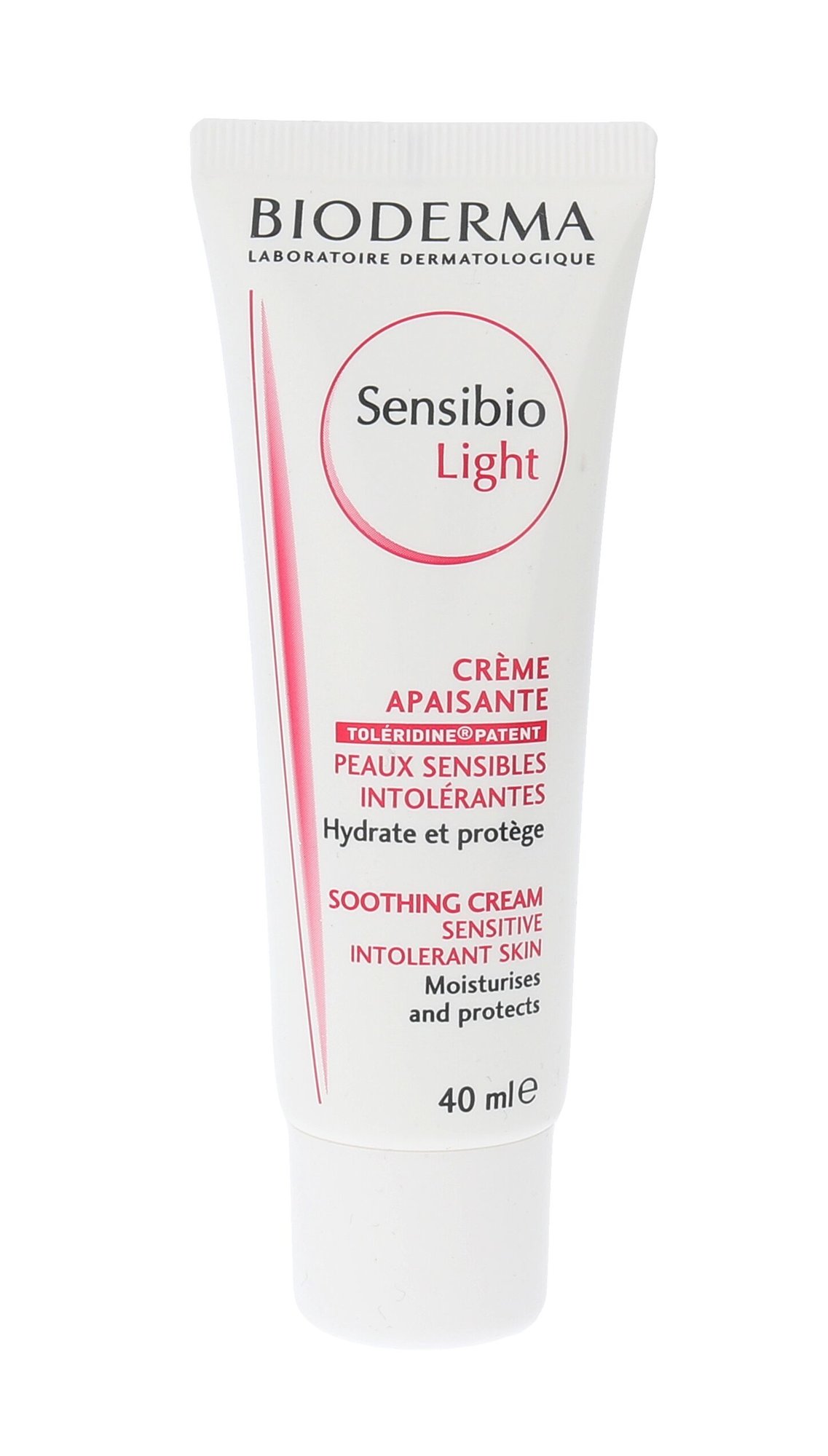 BIODERMA Sensibio Light Soothing Cream 40ml dieninis kremas (Pažeista pakuotė)