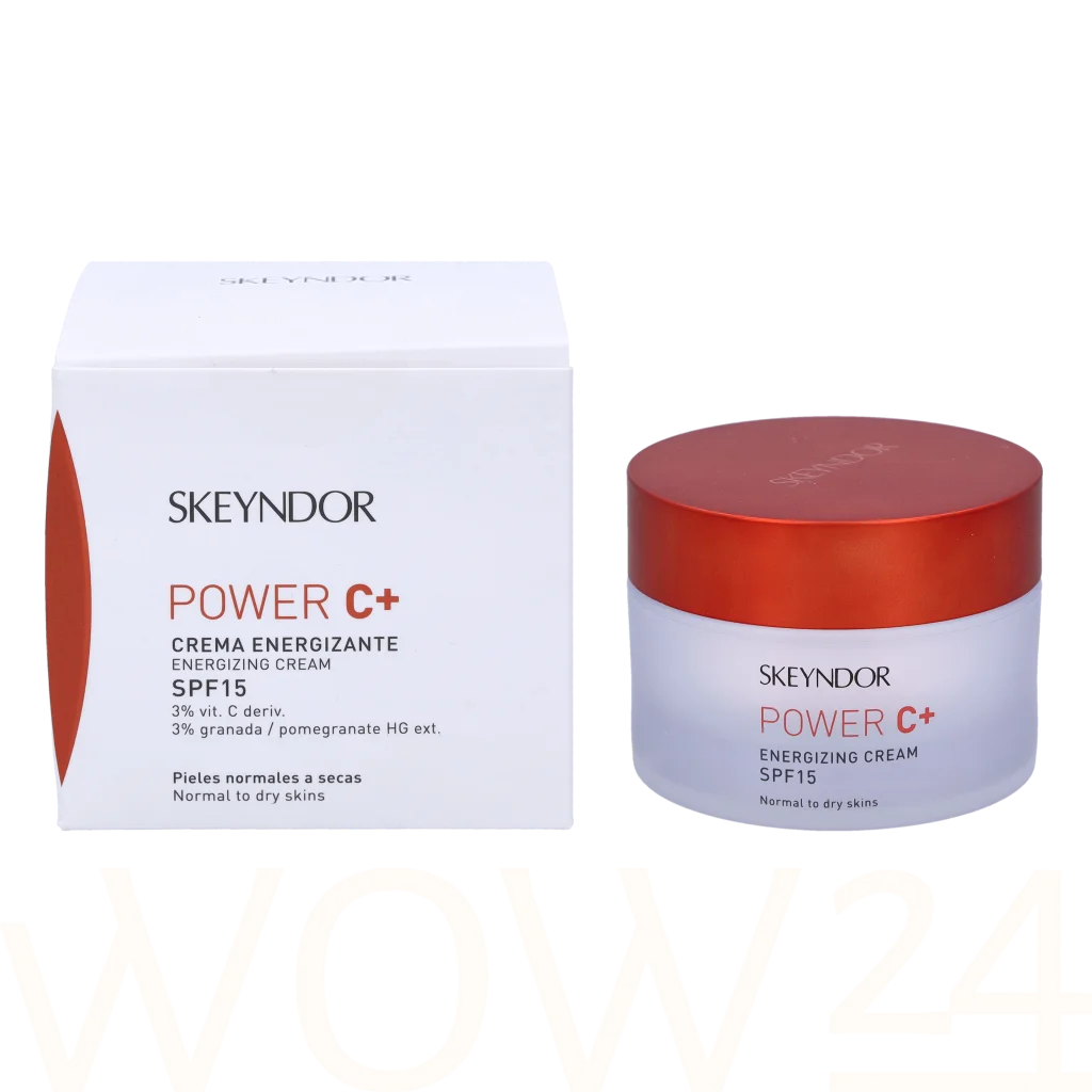 Skeyndor Power C+ Energizing SPF15 skaistinantis kremas normaliai ir sausai veido odai 50 ml Moterims