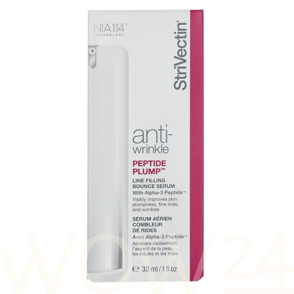 StriVectin Strivectin Anti Wrinkle Peptide Plump Line Fill.Bounce Serum natūrali veido odos priežiūros priemonė