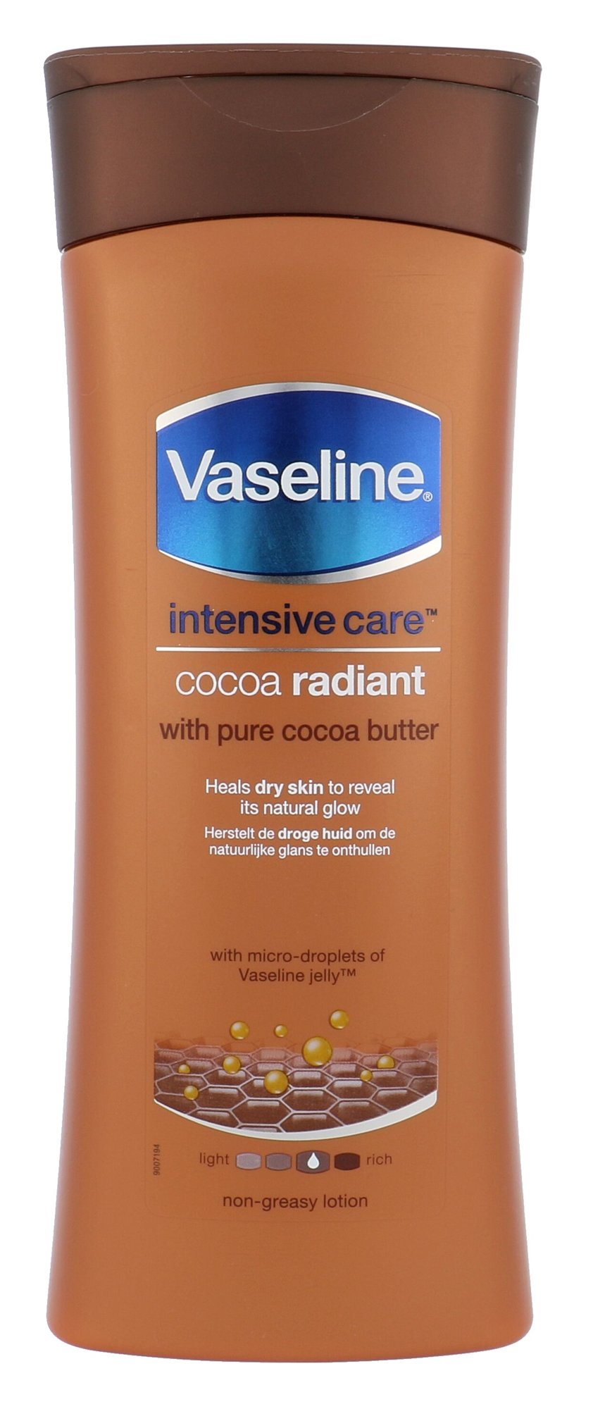 Vaseline Intensive Care Cocoa Radiant 400ml kūno losjonas (Pažeista pakuotė)