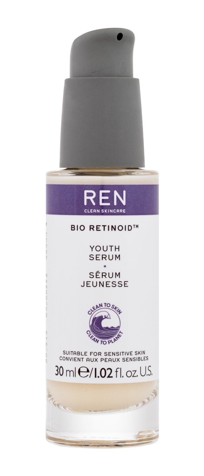 Ren Clean Skincare Bio Retinoid Youth Serum Veido serumas
