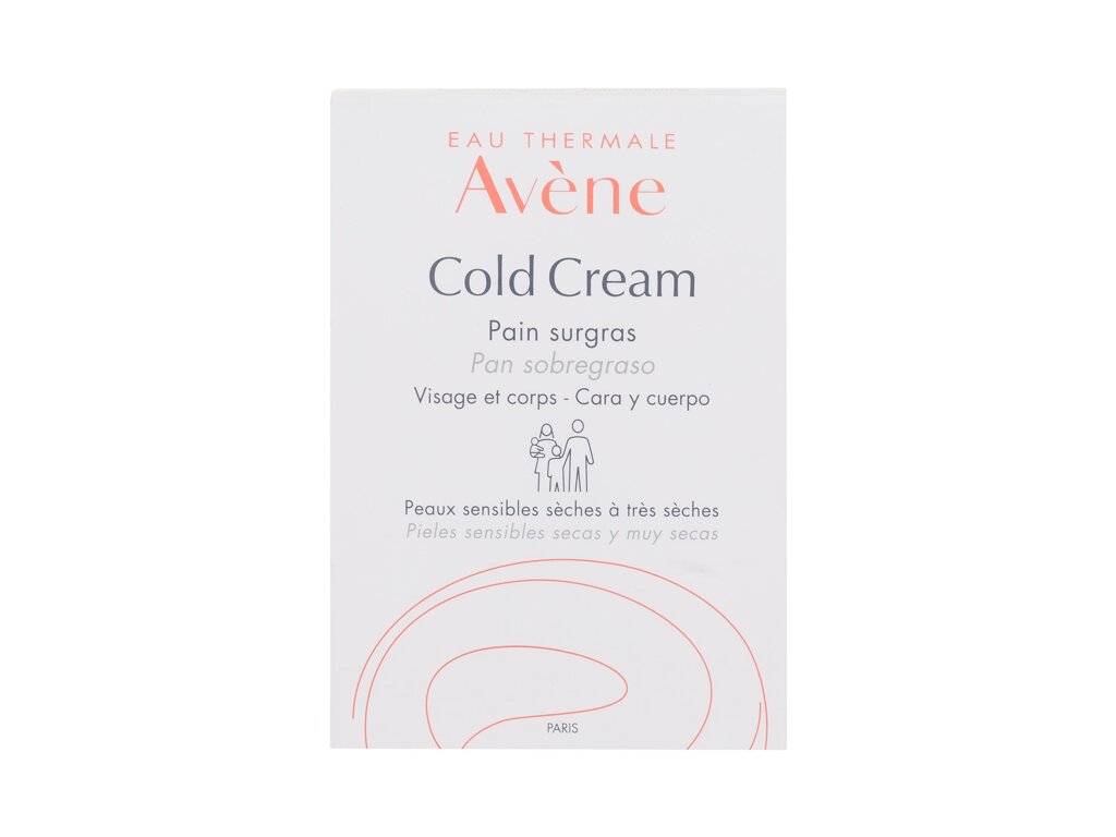 Avene Cold Cream Ultra-Rich Cleansing Bar muilas