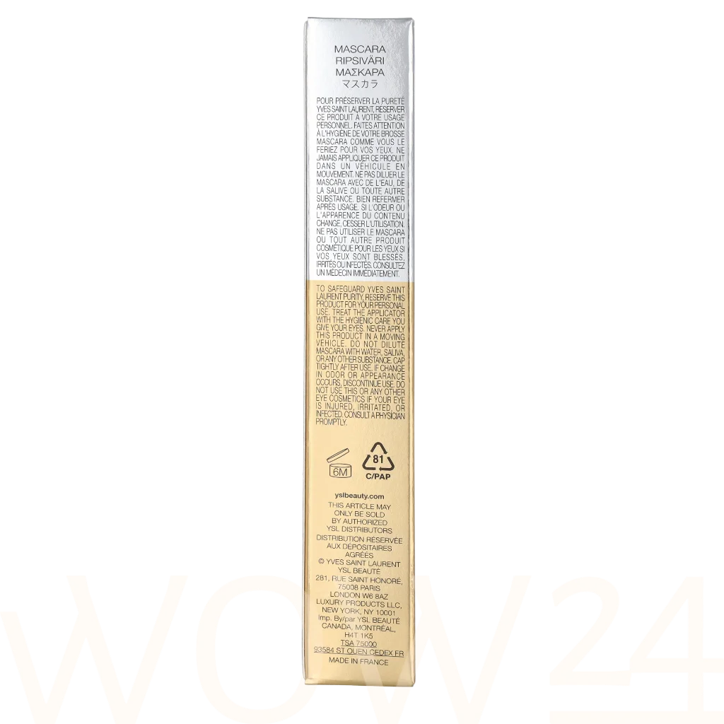 Yves Saint Laurent YSL Mascara Volume Effet Faux Cils 7.5 ml blakstienų tu&scaron;as