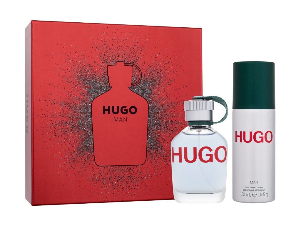 Hugo boss Hugo Man Eau De Toilette 75 ml Damaged box Set