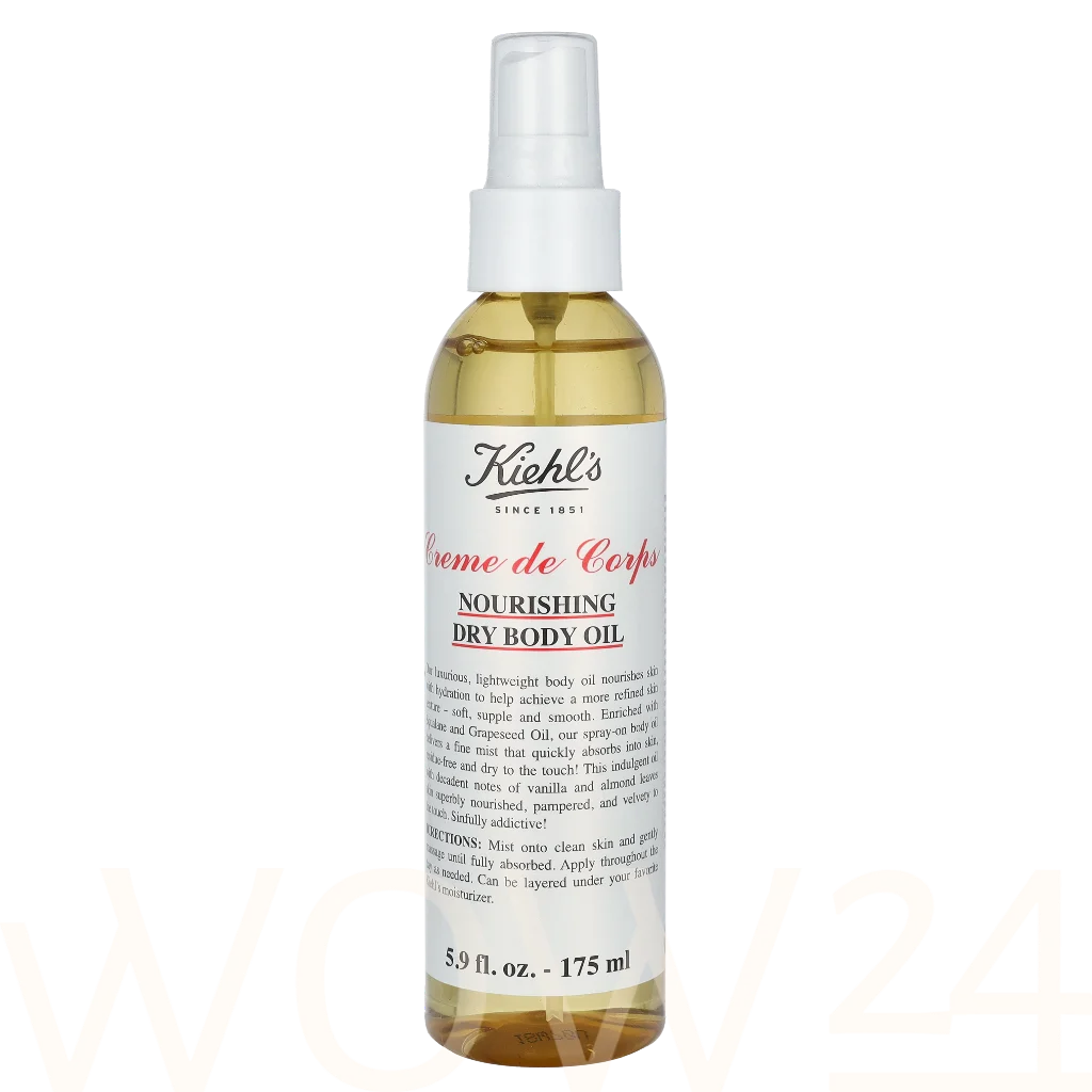 Kiehl's Kiehl's Creme De Corps Nourishing Dry Body Oil 175 ml kūno aliejus