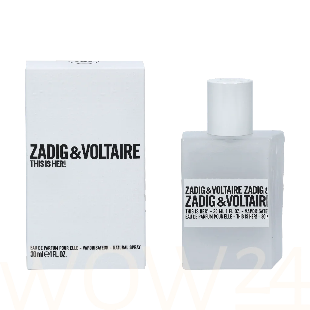 Zadig & Voltaire Zadig & Voltaire This Is Her! Edp Spray 30 ml NI&Scaron;INIAI kvepalai Moterims EDP