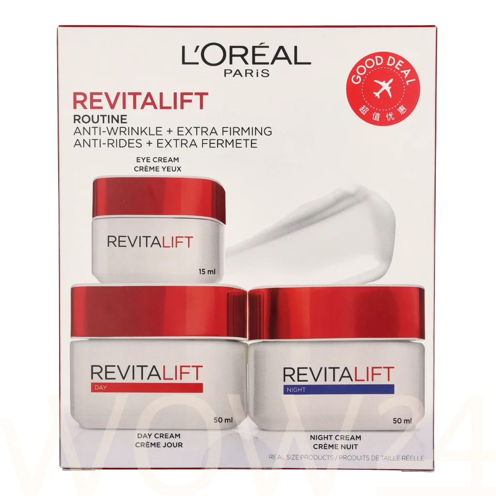 L'Oreal Advanced Revitalift Program 115 ml natūrali veido odos priežiūros priemonė