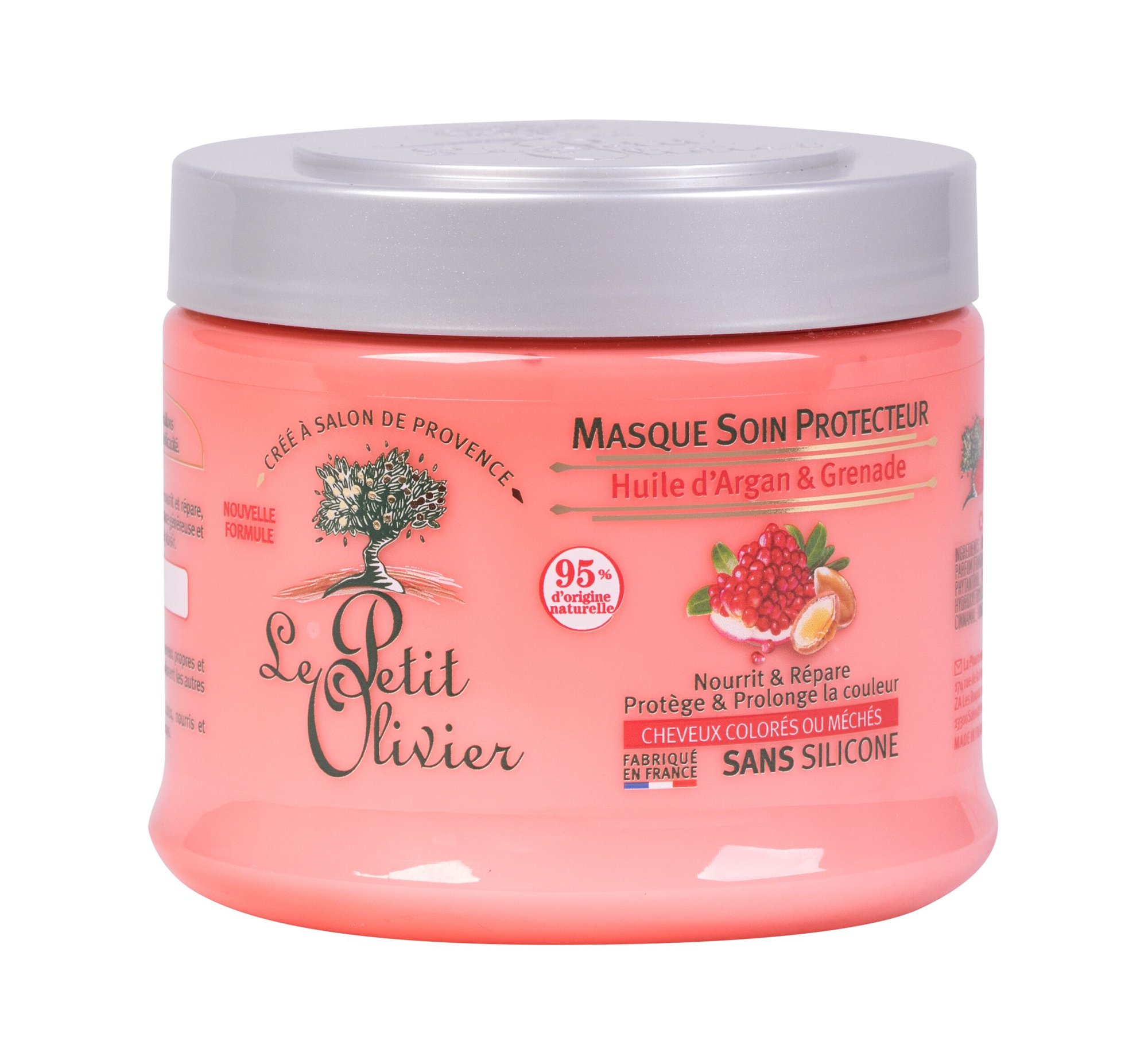 Le Petit Olivier Argan Oil & Pomegranate Protective plaukų kaukė