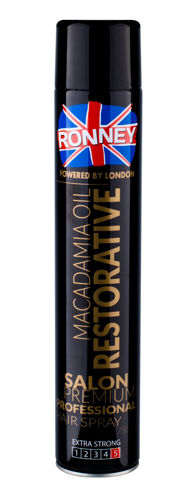 Ronney Salon Premium Professional Macadamia Oil plaukų lakas